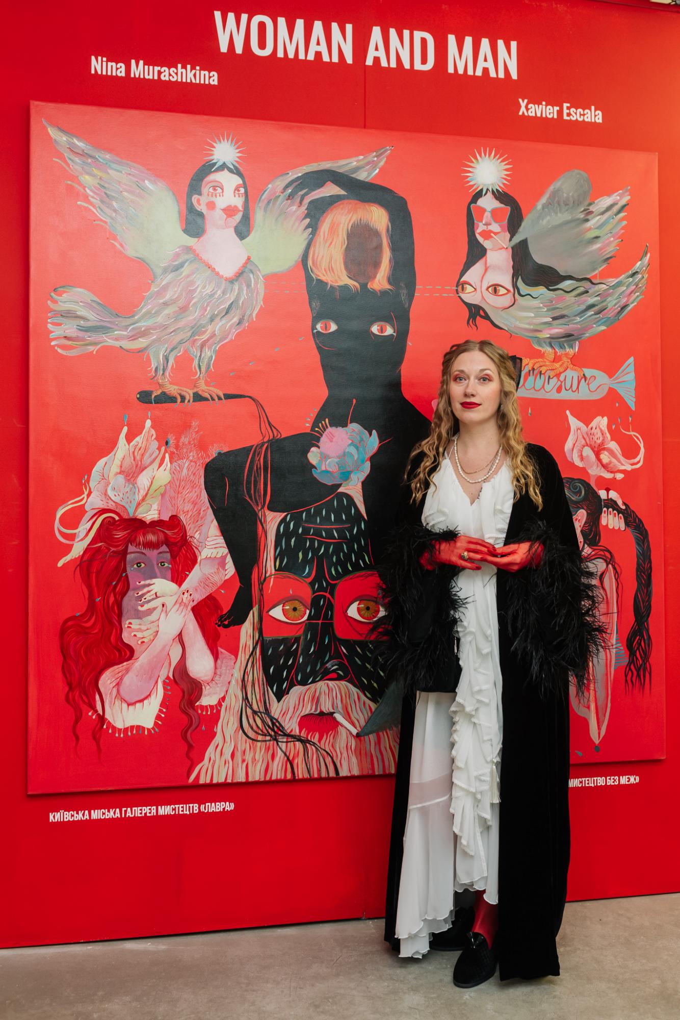 Выставки 18+, глаза на груди и "вагон платьев": чем живет сейчас Нина Мурашкина - знаменитая художница из Донецка